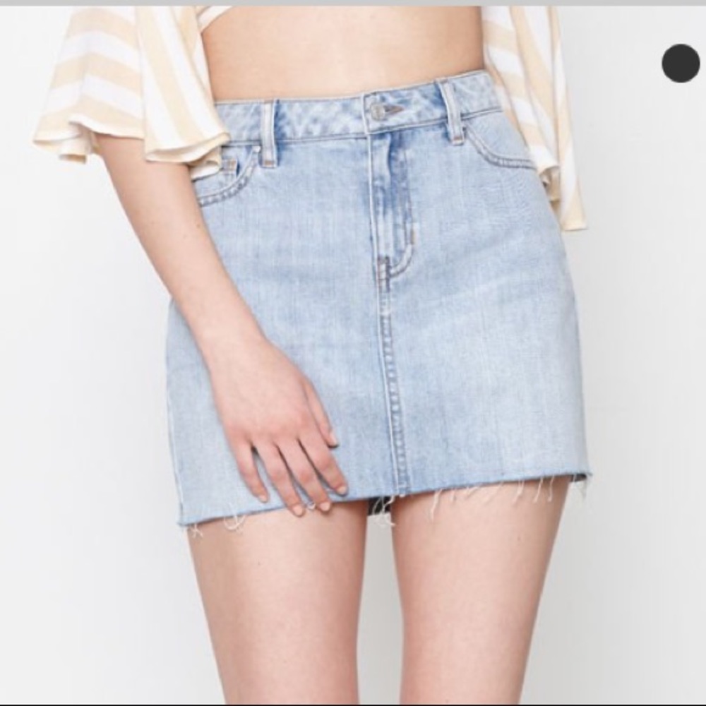 PacSun basic denim mini skirt - nwt
